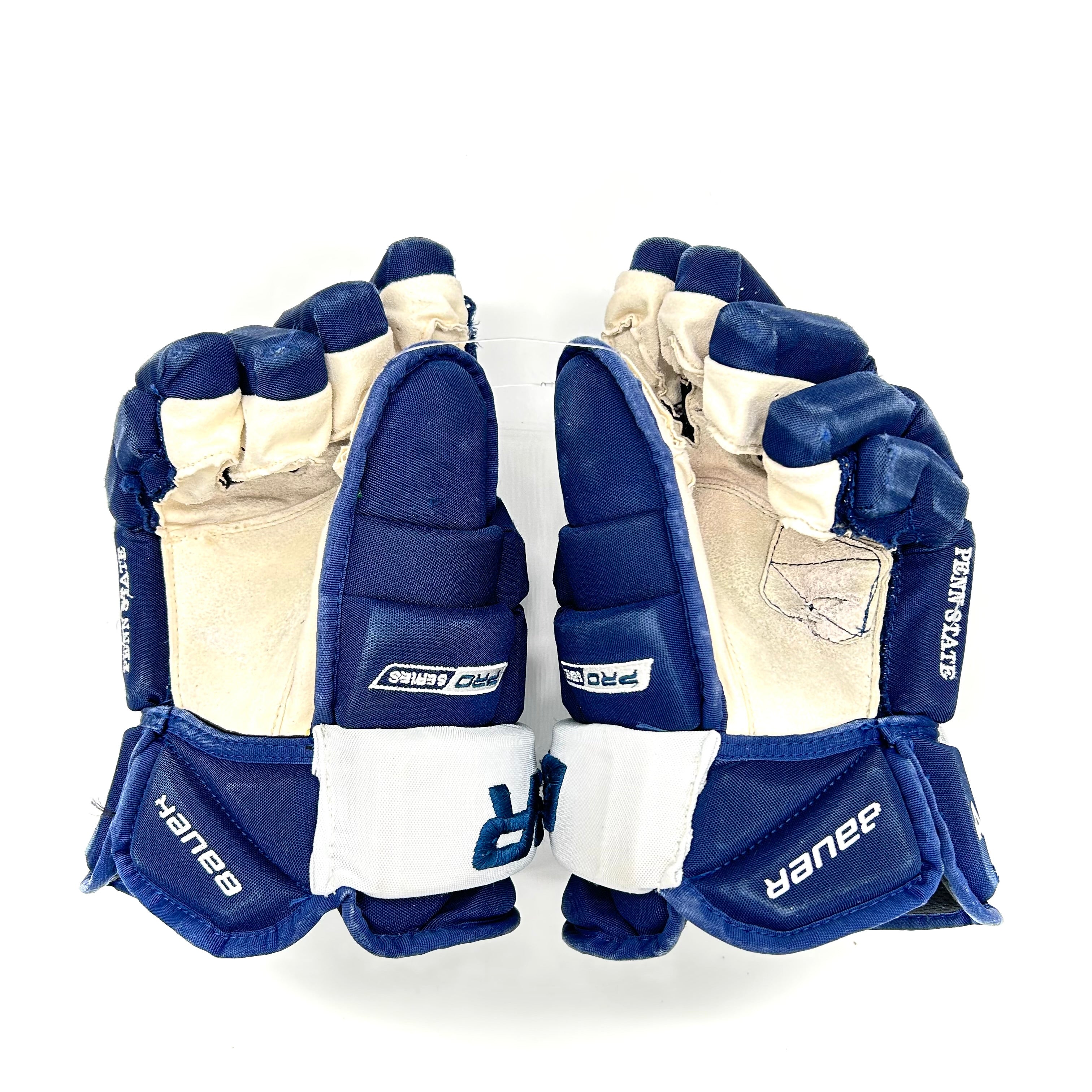Bauer Pro Series - Gants Pro Stock d'occasion (bleu marine)
